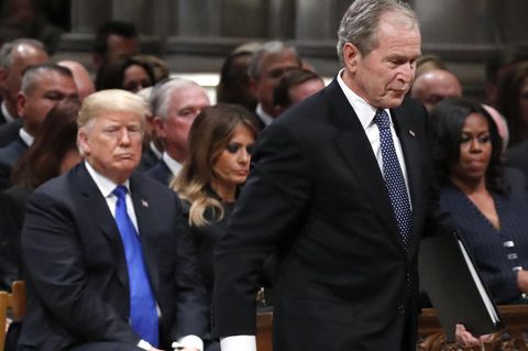 George W. Bush und Donald Trump