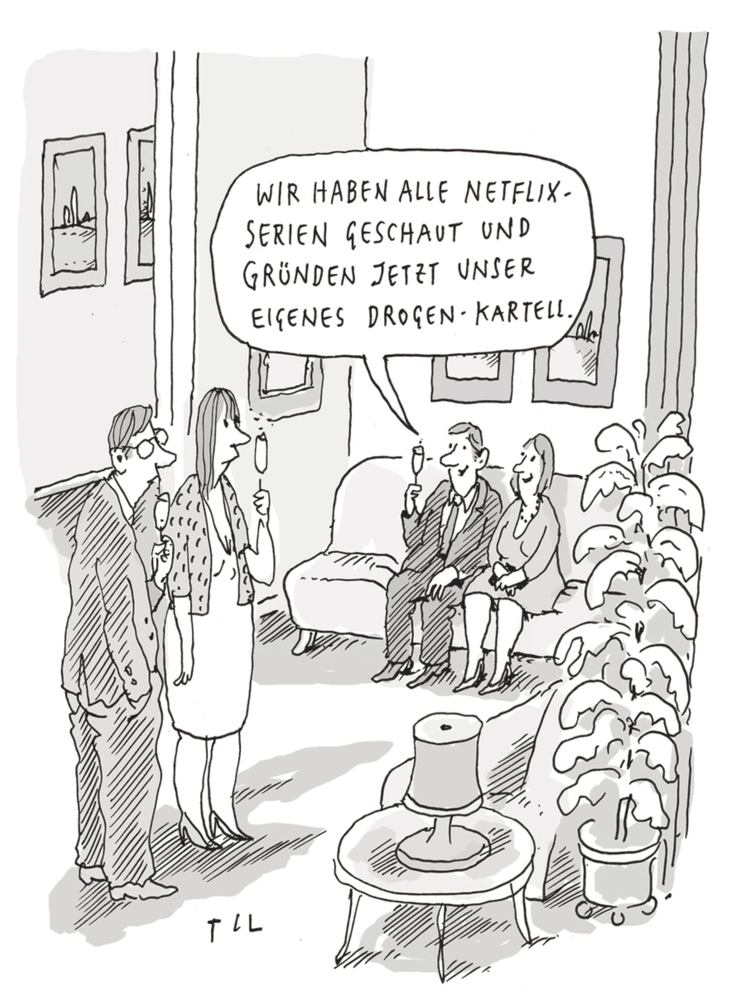 Til Mette: Cartoon der Woche
