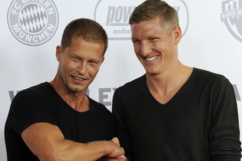 Til Schweiger und Bastian Schweinsteiger
