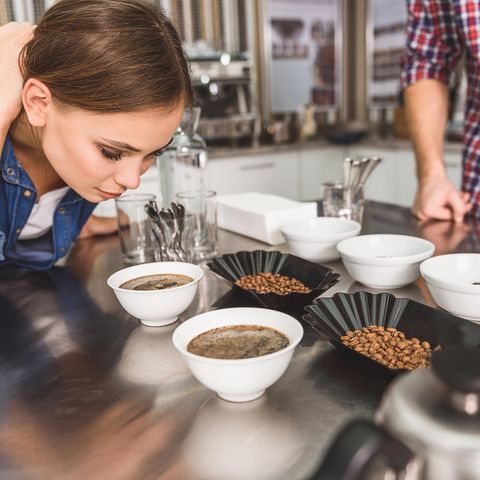 Kaffee Cupping