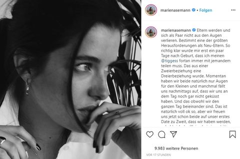 Marie Nasemann spricht über die Veränderung in ihrer Beziehung