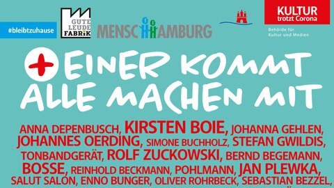 "Einer kommt, alle machen mit: Ein Ständchen für die Helfer*Innen"