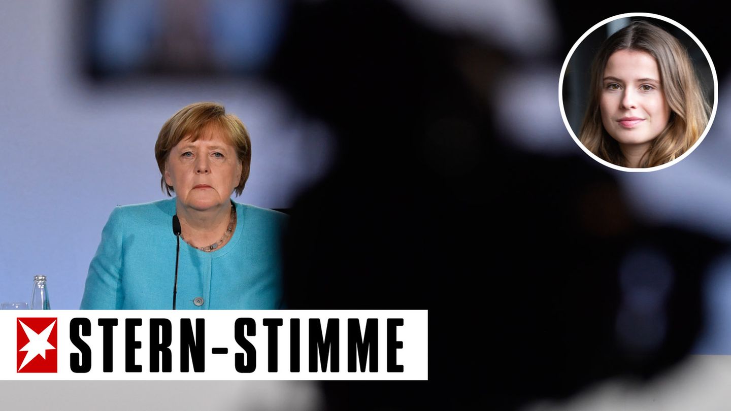 Angela Merkel bei der Vorstellung des 130-Milliarden-Pakets gegen die Auswirkungen der Coronakrise