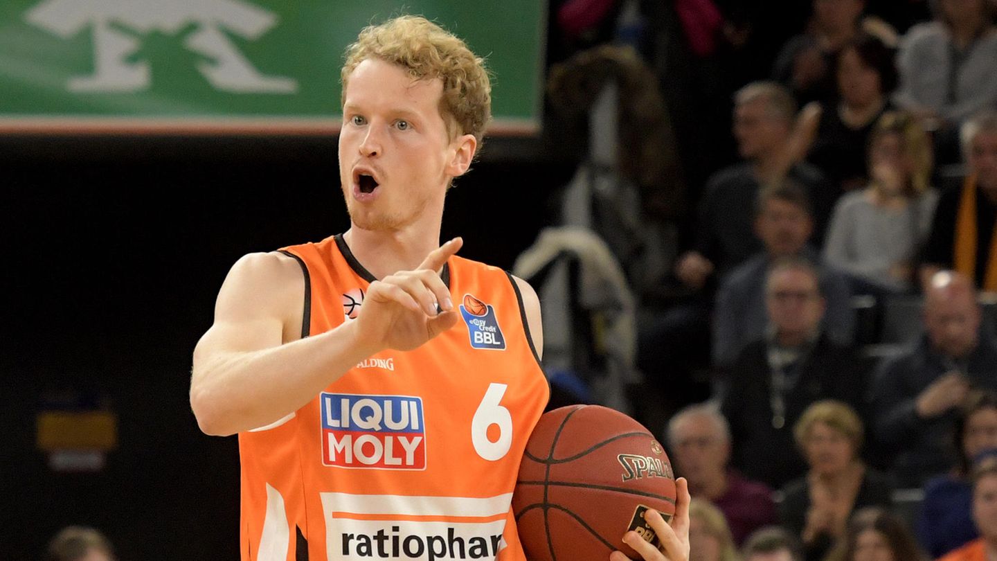 BBL-Spieler Per Günther im Trikot von ratiopharm Ulm