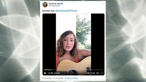Courtney Jaye auf ihrem Twitter-Kanal