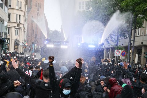 Deutschland: Anti-Rassismus-Demos