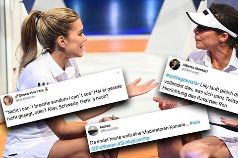 Sylvie Meis und Lilly Becker kämpften bei "Schlag den Star" auf ProSieben um den Sieg.