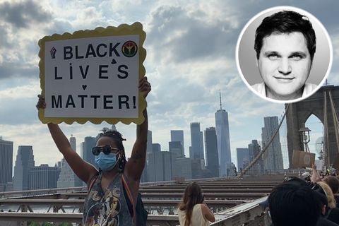 stern-Korrespondent Nicolas Büchse berichtet von einer Demo in New York.