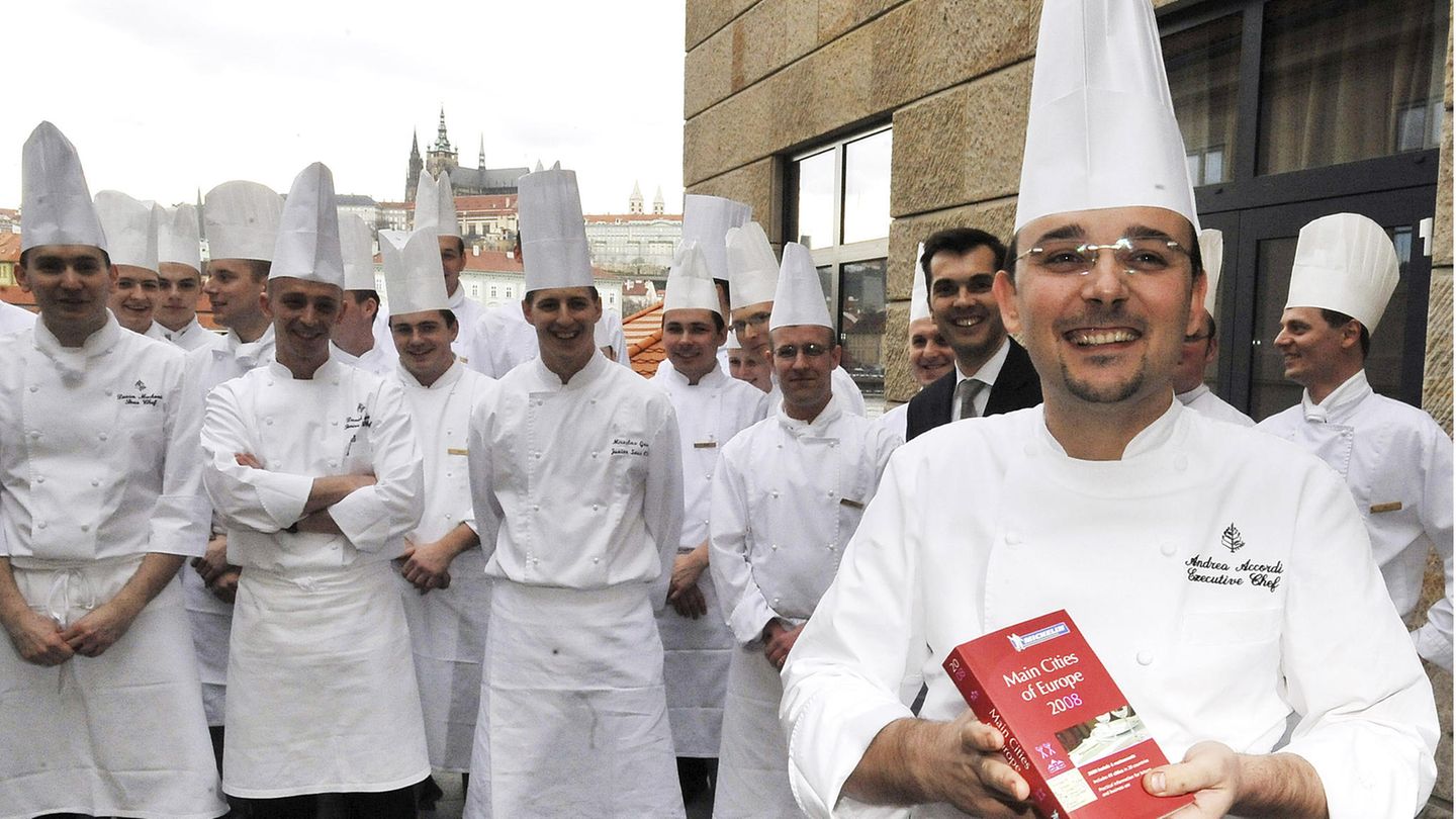 Köche mit Guide Michelin