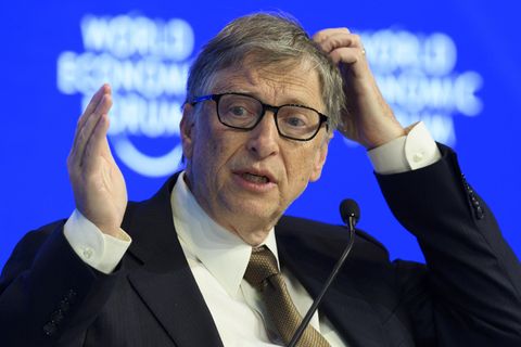 Milliardär und Philanthrop Bill Gates kann die Verschwörungstheorie zu Corona nicht ganz nachvollziehen 