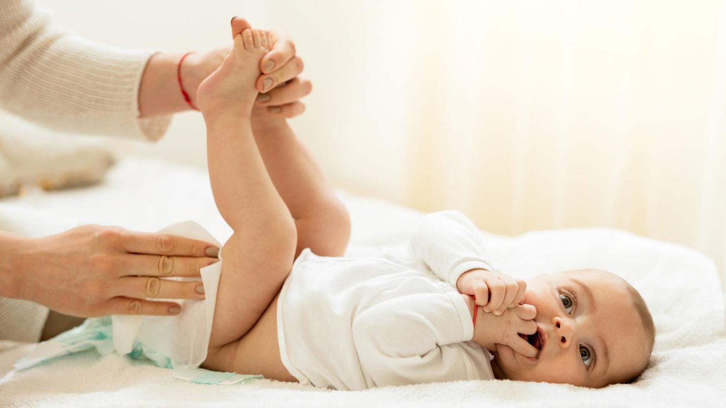 Ein wunder Baby-Po ist keine Seltenheit