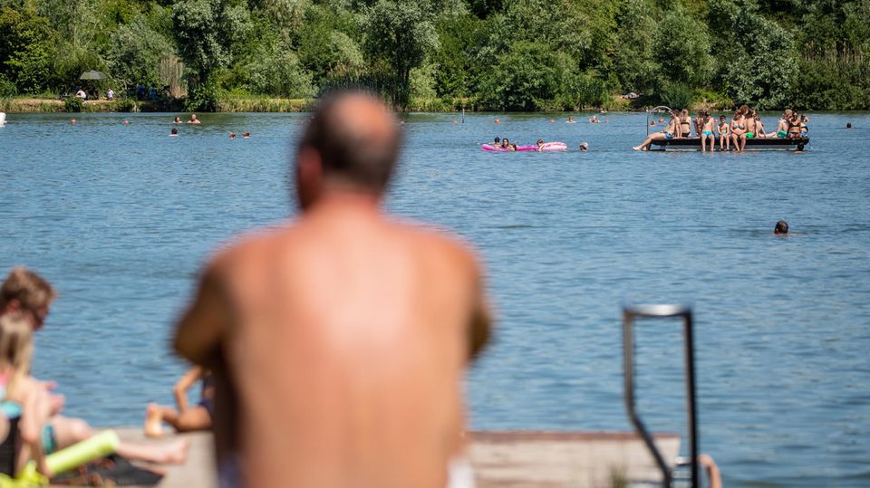 Badegewässer in Deutschland wieder ausgezeichnet Badesee in Plüderhausen, Baden Württemberg