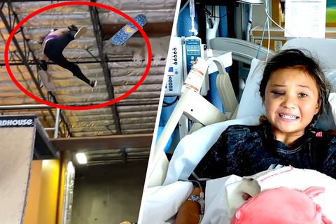 Elfjährige Skateboarderin überlebt lebensgefährlichen Sturz und sendet starke Botschaft