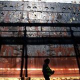 Detail des Rumpfes mit Gangway