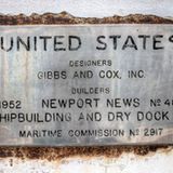 Die Plakette mit der Baunummer 488