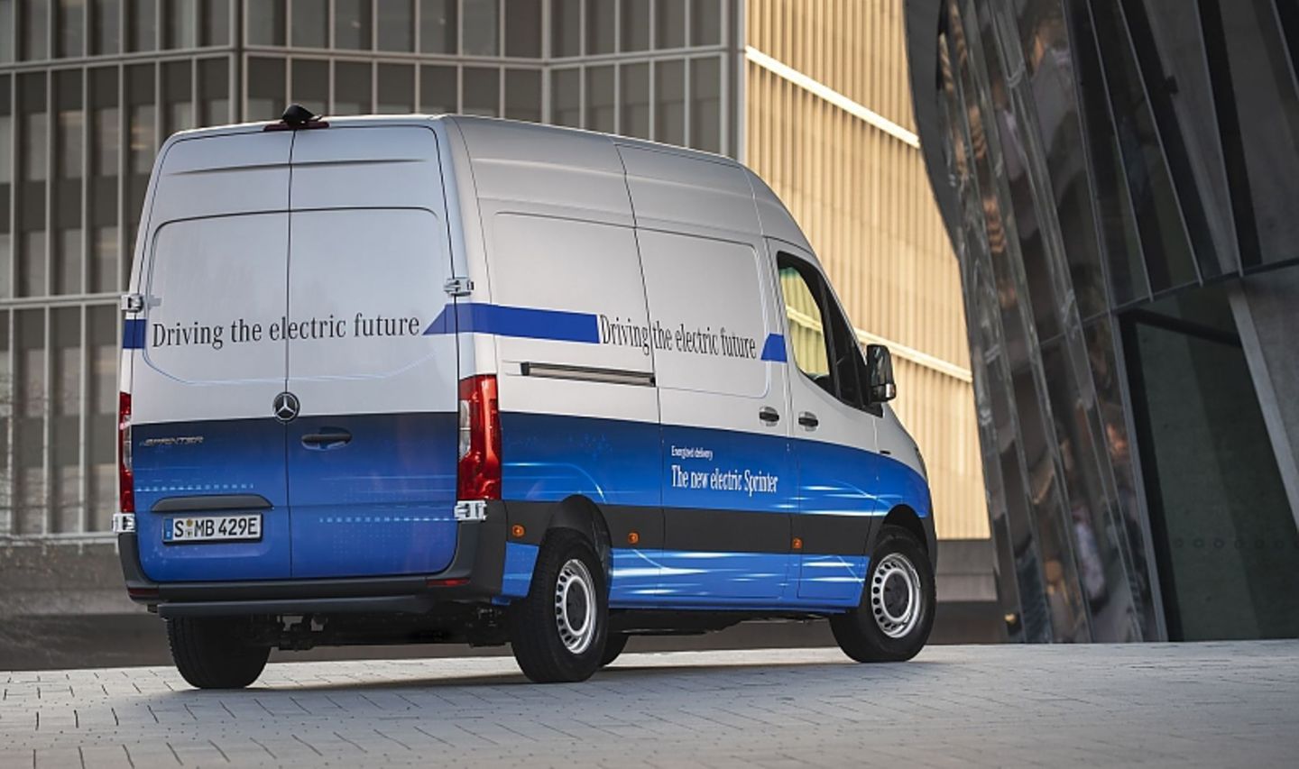 Die Reichweite des Mercedes eSprinters hängt von der verbauten Batteriegröße ab - es sind 115 oder 168 Kilometer