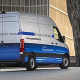 Die Reichweite des Mercedes eSprinters hängt von der verbauten Batteriegröße ab - es sind 115 oder 168 Kilometer