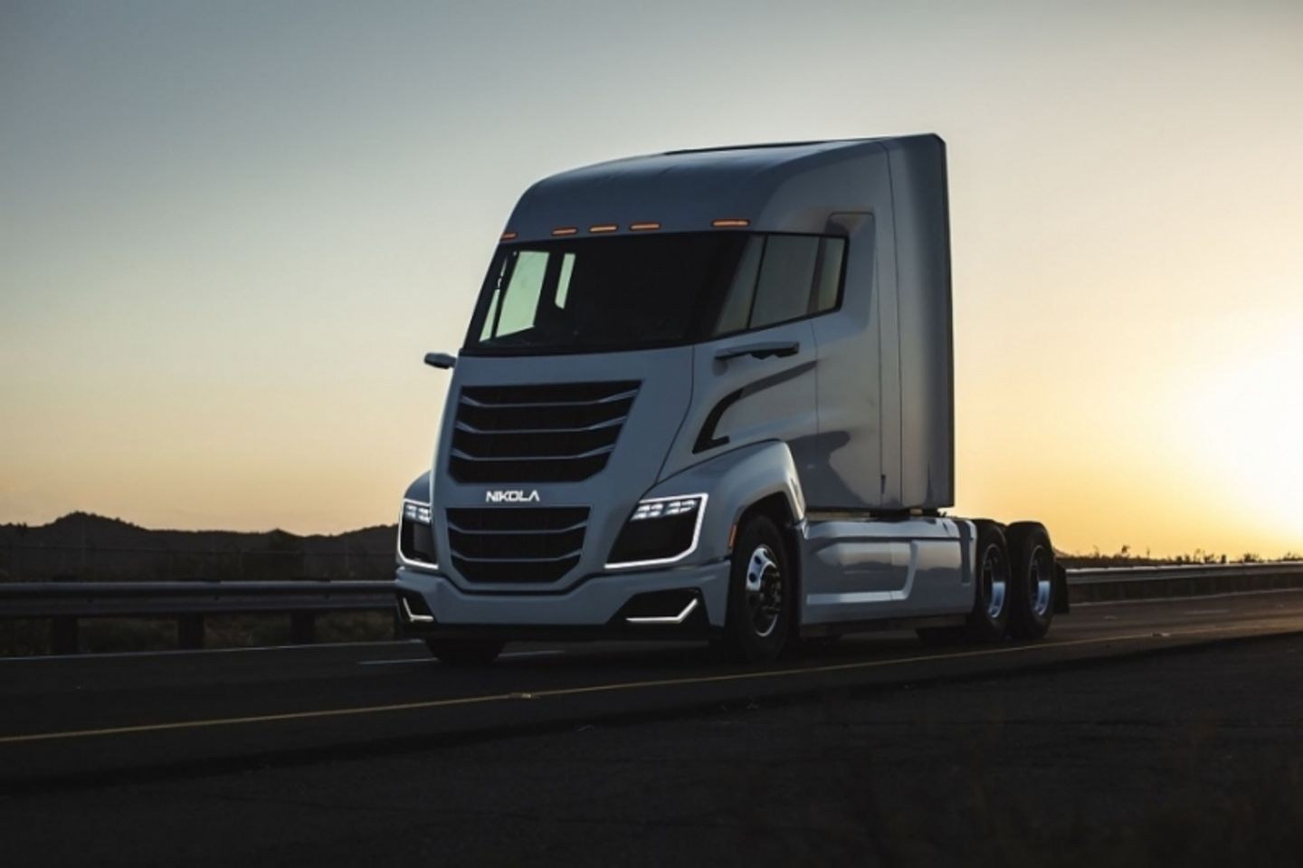 Der Brennstoffzellen Truck Nikola Two wird bereits getestet