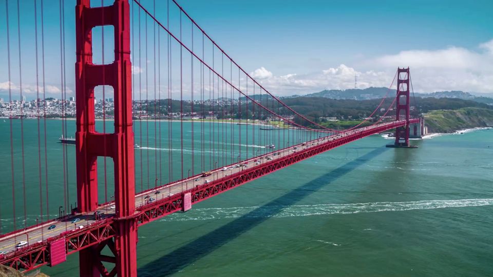 Mysteriöse Klänge über San Francisco: Die Golden Gate Bridge "singt".