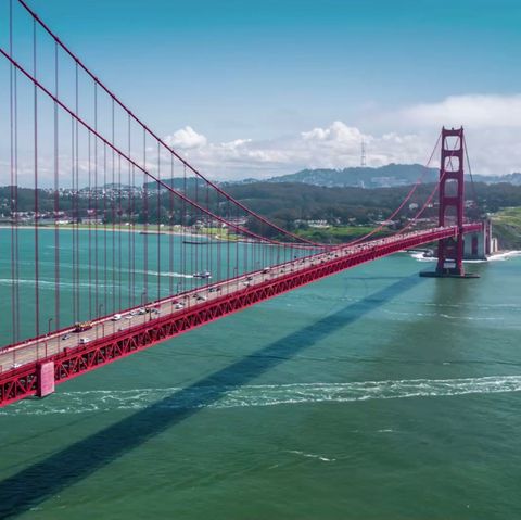 Mysteriöse Klänge über San Francisco: Die Golden Gate Bridge "singt".