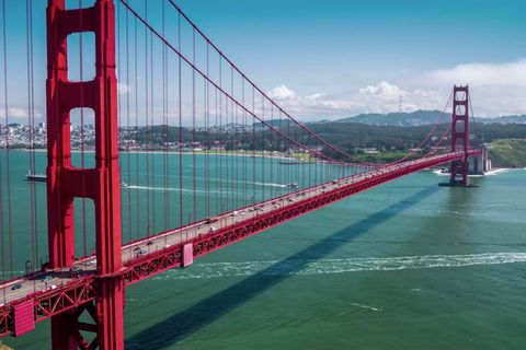 Mysteriöse Klänge über San Francisco: Die Golden Gate Bridge "singt".