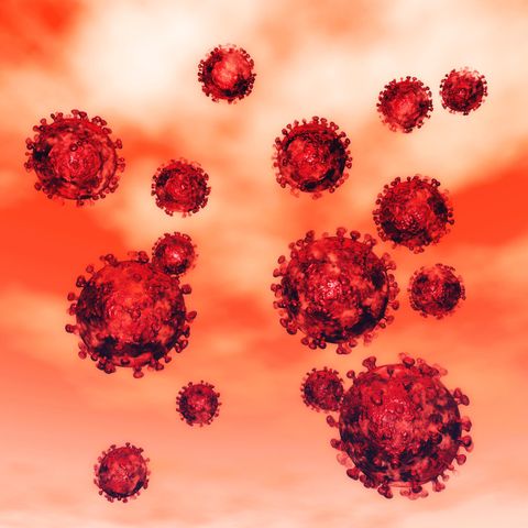 Coronavirus als Illustration