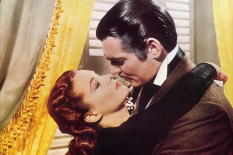 Eine Szene aus "Vom Winde verweht" mit Clark Gable und Vivien Leigh