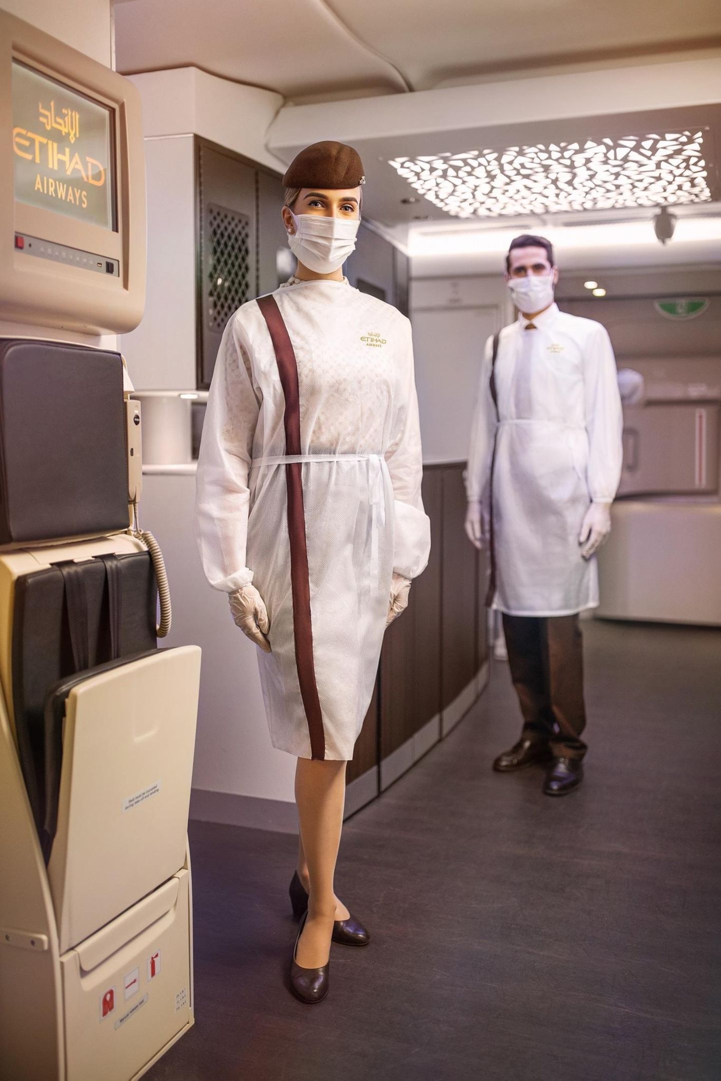 Etihad Airways aus dem Nachbar-Emirat Abu Dhabi hat im Rahmen des Gesundheits- und Hygieneprogramms auch spezielle Wellness-Botschafter geschult