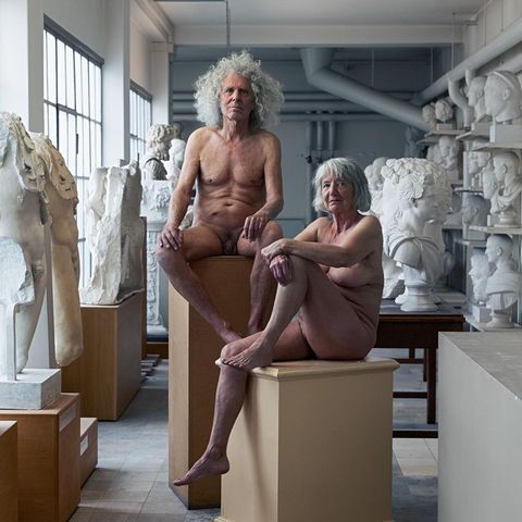 Aktfotos mit 80: Rainer Langhans (79) und Mitstreiterin Christa Ritter (78) inszeniert von Fotokünstler Simon Lohmeyer