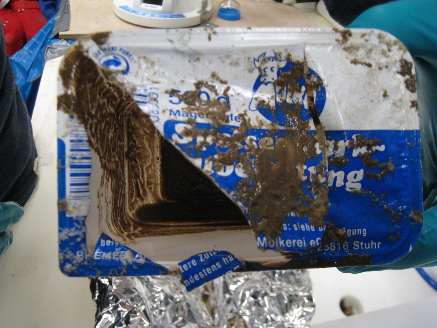 Quarkpackung aus der Tiefsee