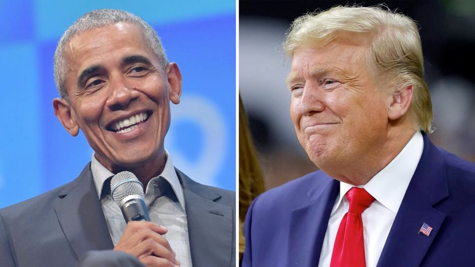 Barack Obama und Donald Trump