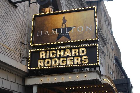 Musical-Plakat "Hamilton"