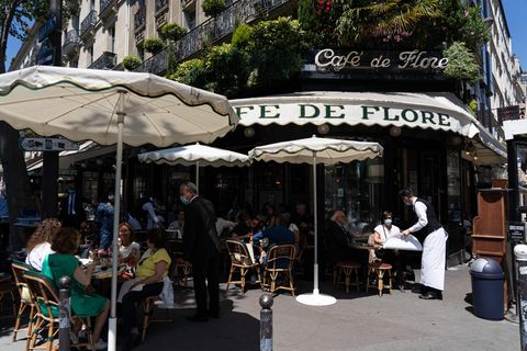 Im Pariser Großraum können erstmals wieder alle Restaurants und Cafés öffnen.
