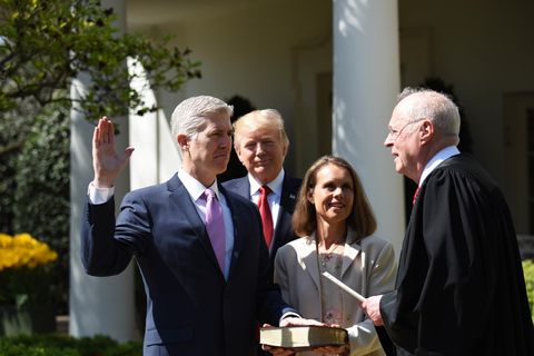 Neil Gorsuch wurde im April 2017 von Trump an den Obersten Gerichtshof berufen