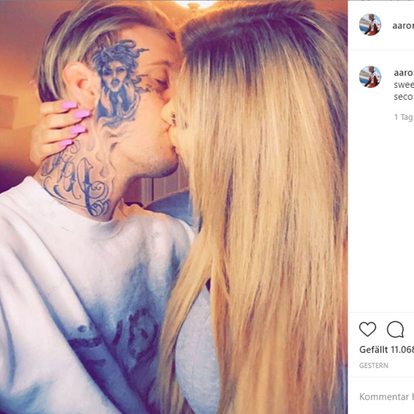 aaron carter er und melanie martin wollen heiraten stern de