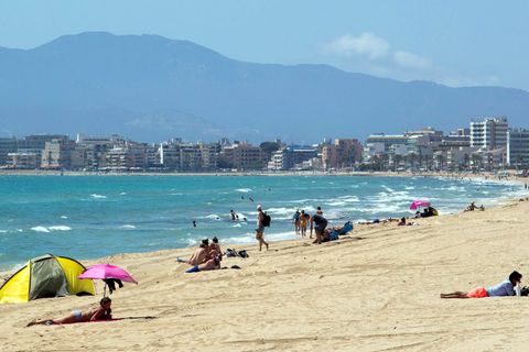 Noch nie war es Mitte Juni so leer an der Plaja de Palma auf Mallorca