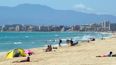 Noch nie war es Mitte Juni so leer an der Plaja de Palma auf Mallorca