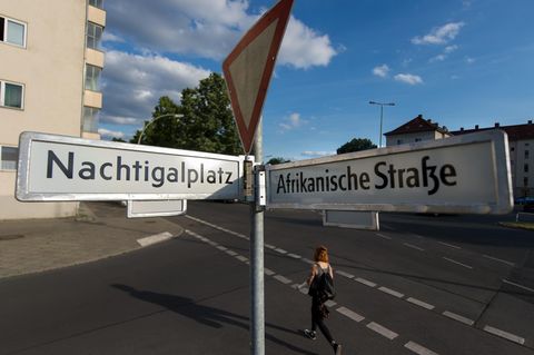 Ein Straßenschild im Koblenzer Stadtteil Rauental trägt den Namen von Friedrich Syrup