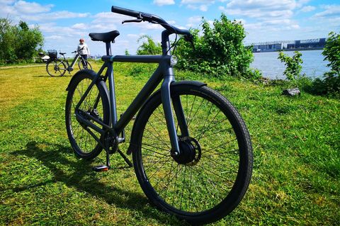 Das VanMoof S3 ist immer ein Hingucker.