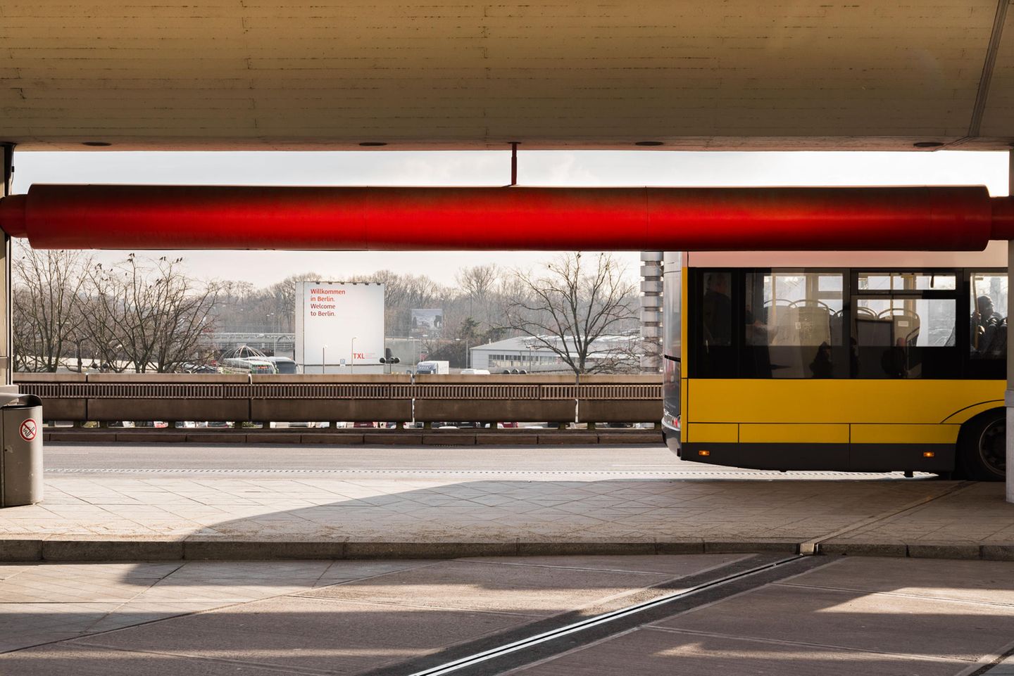 Das geniale Konzept der Architekten Meinard von Gerkan, Volkwin Marg und Klaus Nickels in den frühen 70er Jahren: ein Flughafen der kurzen Wege – vom Auto bis zur Flugzeugtür betrug der Weg 28 Meter.