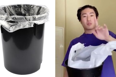 Lifehack: Müllbeutel wechseln: Mit diesem Trick geht es schneller und einfacher