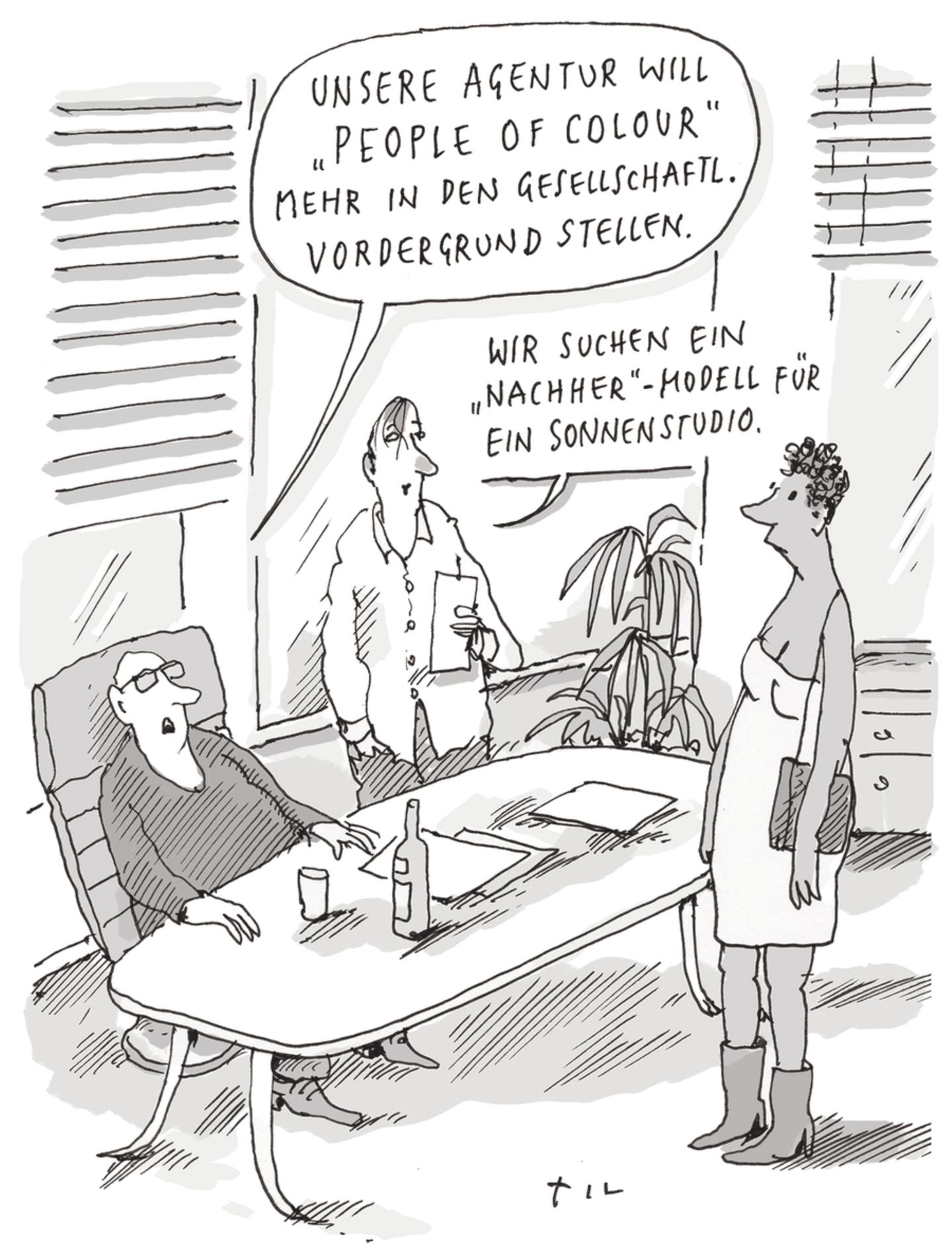 Til Mette: Cartoon der Woche