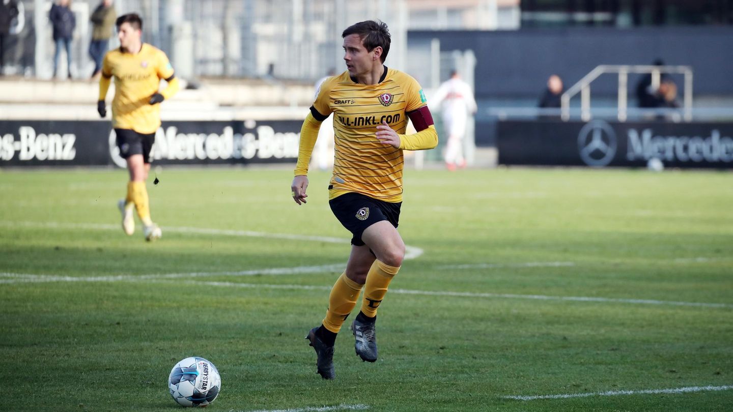 Chris Löwe von Dynamo Dresden