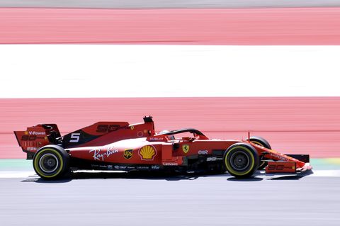 Sebastian Vettel beim Formel-1-Rennen in Österreich 2019