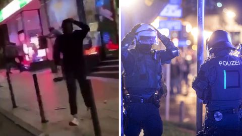 Stuttgart: Augenzeugenvideos zeigen Randale und Gewalt gegen Polizei