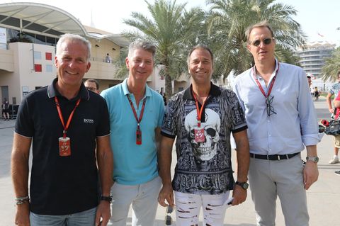 Christian Danner, Heiko Wasser, Kai Ebel und Florian König