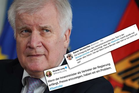 Seehofer plant Strafanzeige gegen "Taz"-Journalistin – Twitter-User reagieren empört