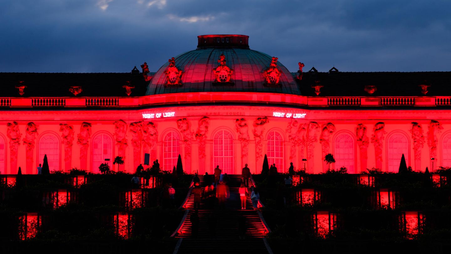 Brandenburg, Potsdam: Schloss Sanssouci