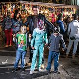 Sergio Colin mit seinen Kindern