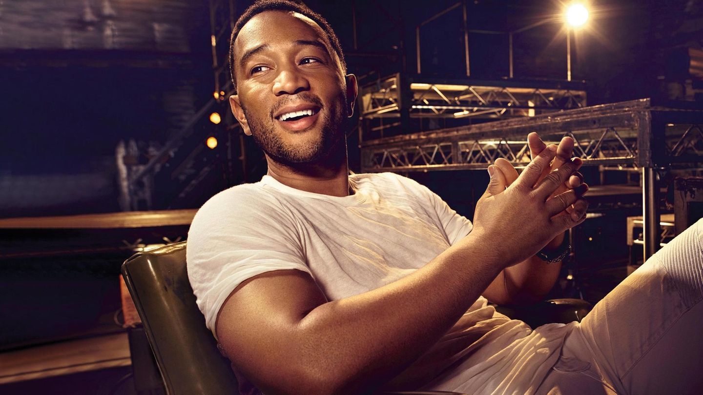 JESUS CHRIST SUPERSTAR LIVE IN CONCERT -- Season: 2018 -- Pictured: John Legend as Jesus Christ -- (Photo by: James Dimmock/NBCU Photo Bank/NBCUniversal via Getty Images via Getty Images) John Legend